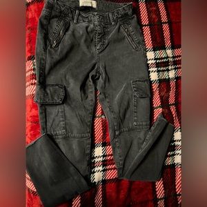 Zara Black cargo jeggings
